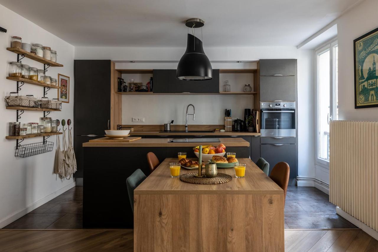 90M2 Renove - Terrasse En Plein Coeur De Marseille Lejlighed Eksteriør billede