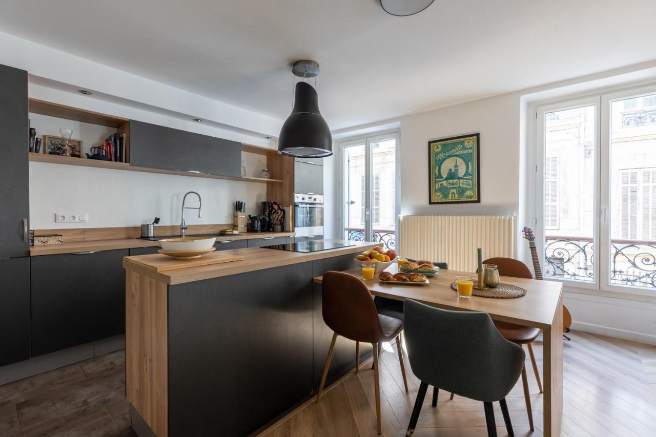 90M2 Renove - Terrasse En Plein Coeur De Marseille Lejlighed Eksteriør billede